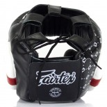 Боксерский шлем Fairtex (HG-10 black)